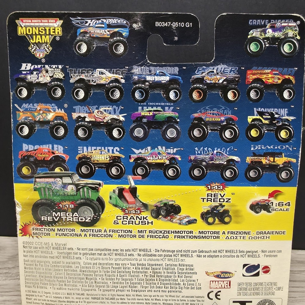 Hot Wheels Monster Jam - Master of the Universe - Metal Collection - Unopened - Picture 11 of 13